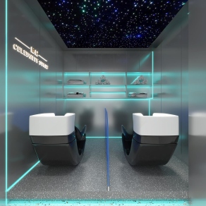 现代美发店3D模型下载